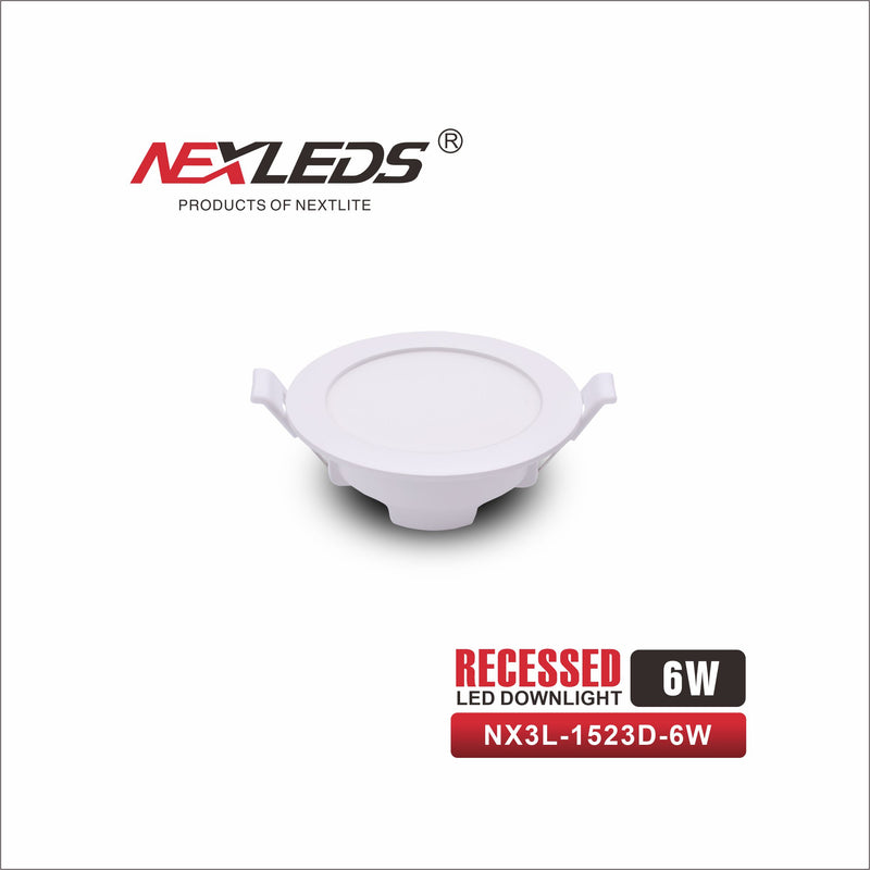 NX3L-1523D- 6W Recessed LED Dimbar Downlight
