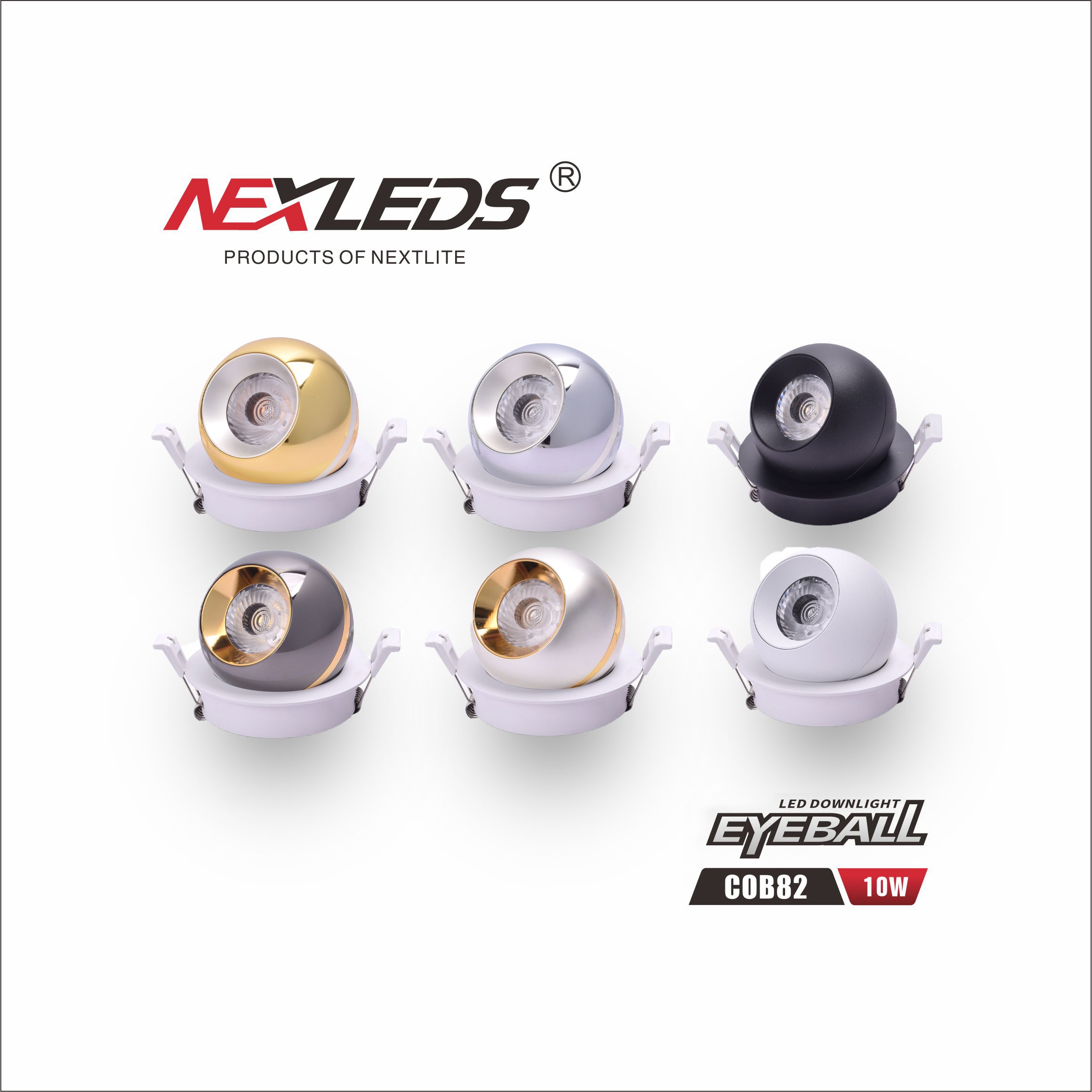 COB82 10W LED DOWNLIGHT