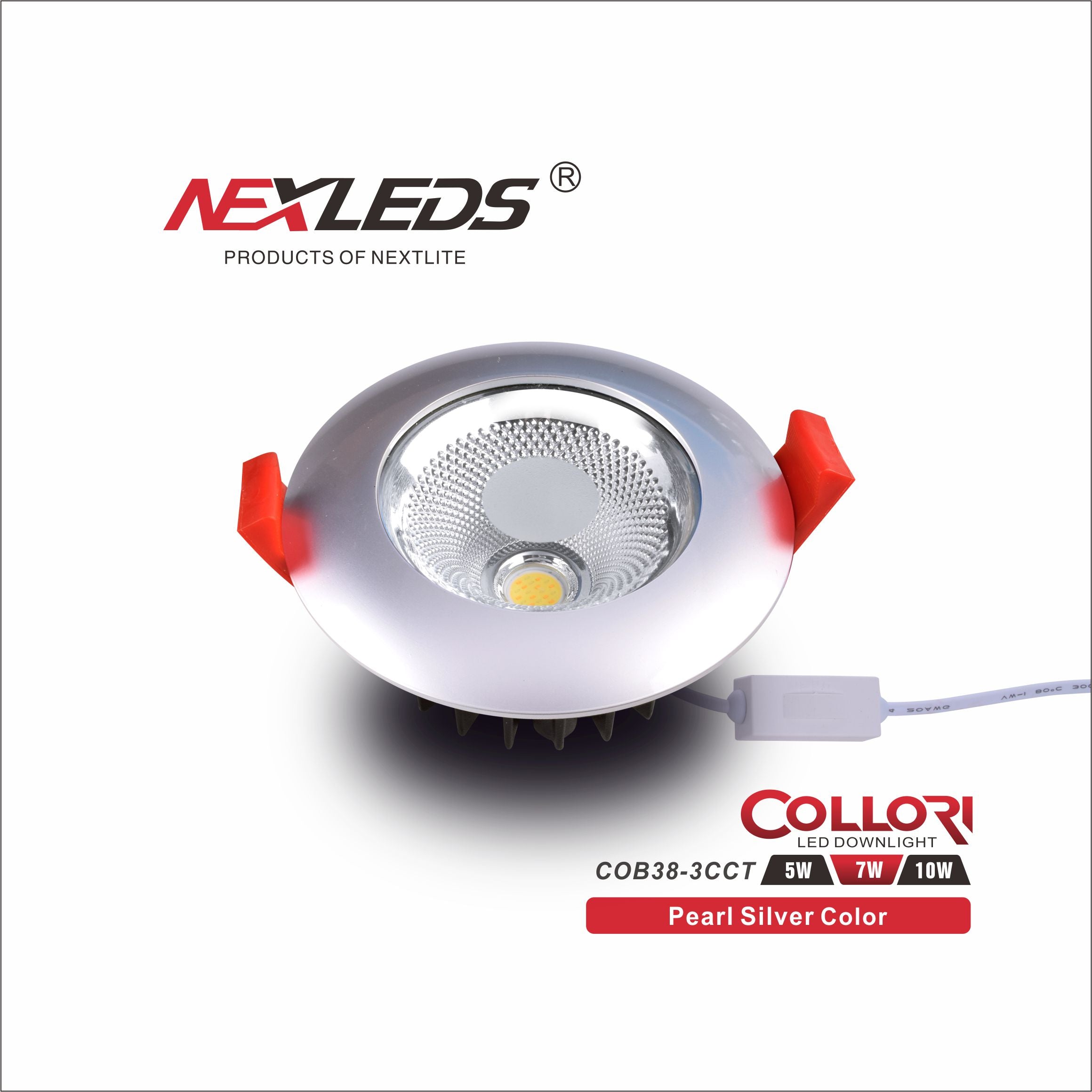 COLLORI COB38-3CCT 5W/7W/12W LED Downlight