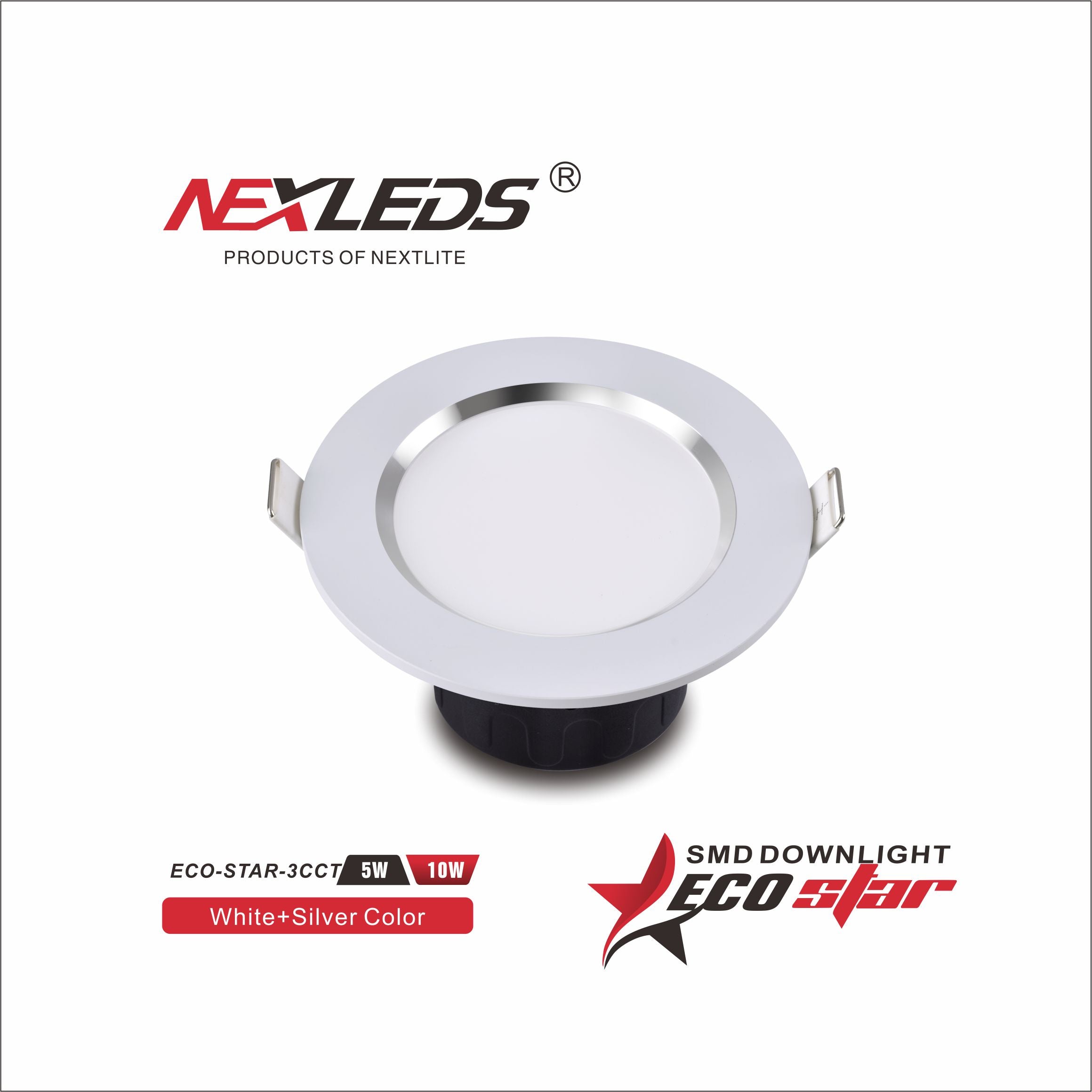 ECO-STAR-3CCT 5W/10W LED Downlight