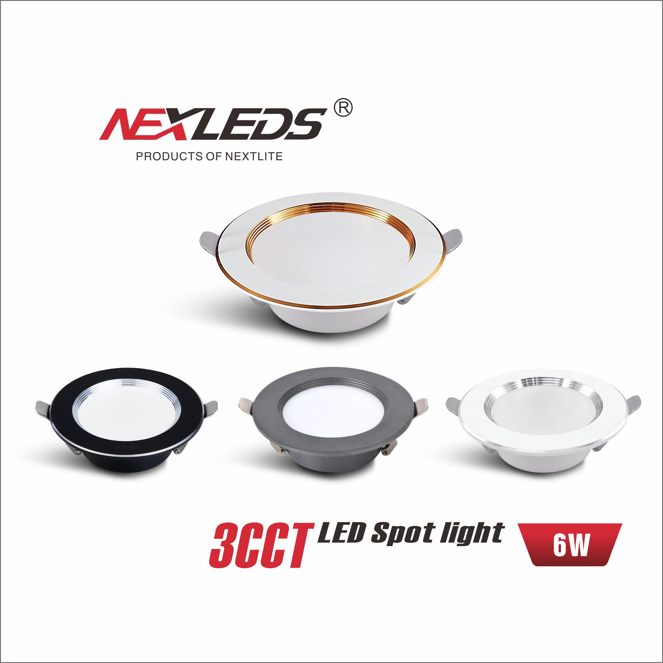 NX-DL-6W/12W/15W/18W CCT LED Spot Light