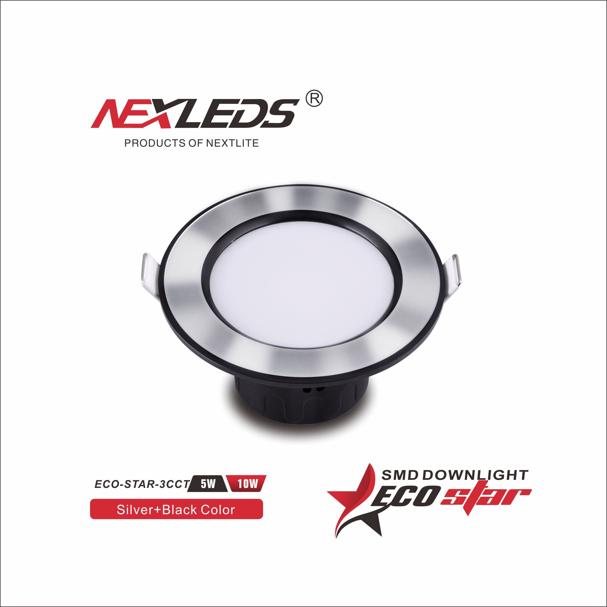 ECO-STAR-3CCT 5W/10W LED Downlight