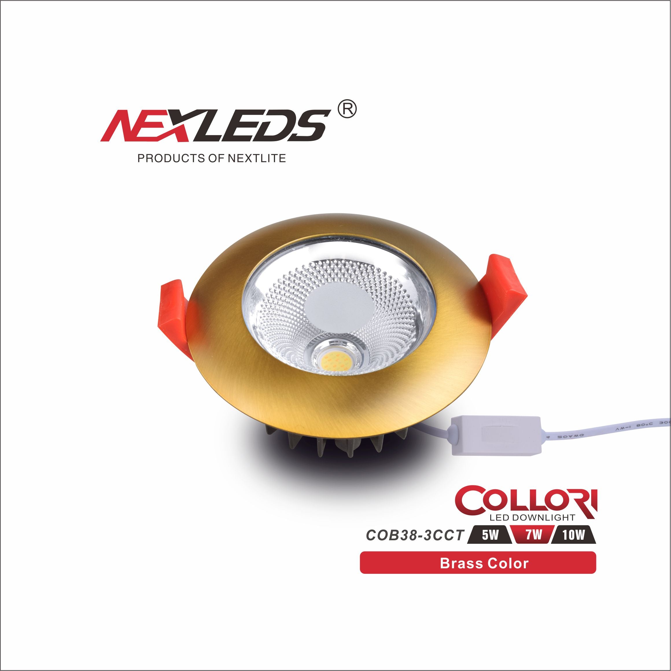 COLLORI COB38-3CCT 5W/7W/12W LED Downlight