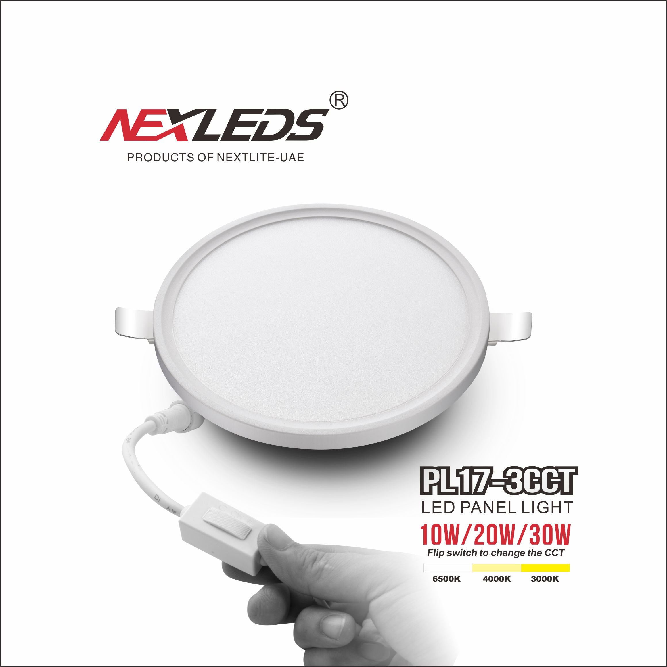 PL17-CCT 10W/20W/30W/ led LED Panel Light