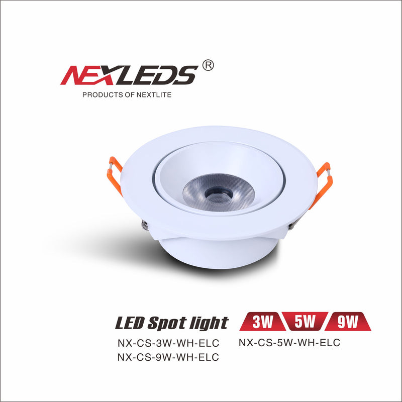 NX-CS-3W, 5W & 9W LED SPOT LIGHT