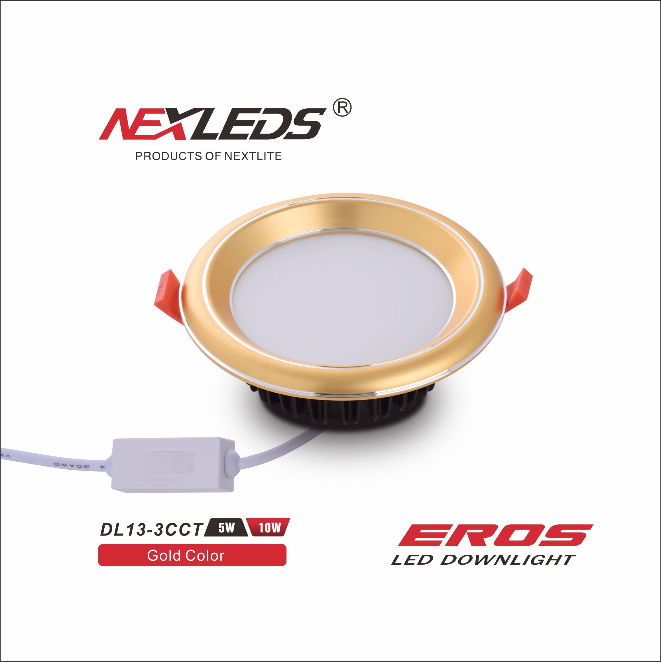 EROS DL13-3CCT 5W/10W LED Downlight
