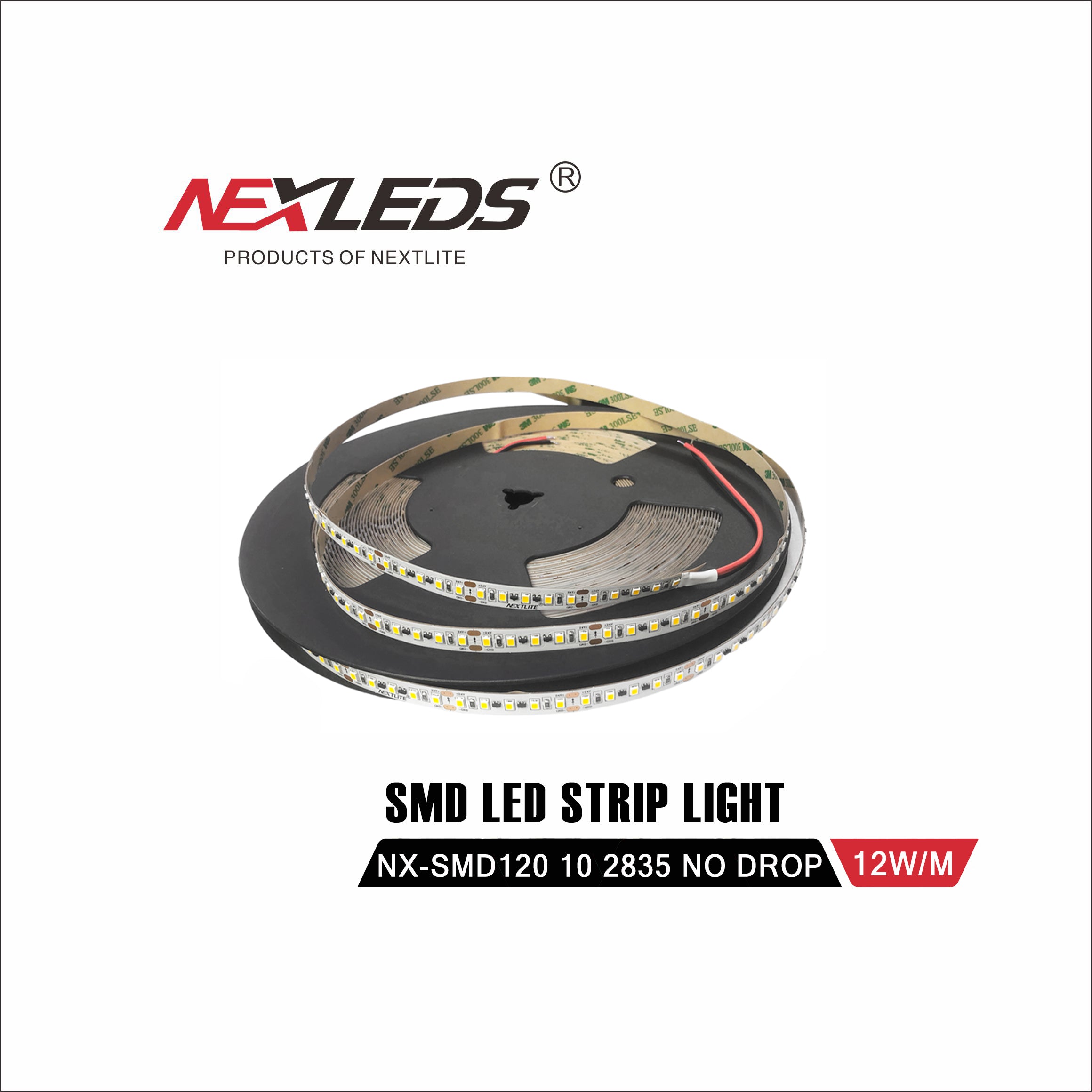 NX SMD120 2835 12W/M NO DROP