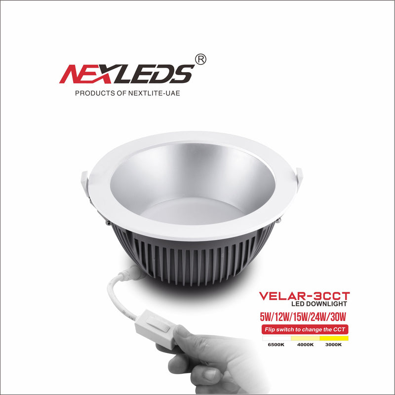 Velar 3CCT LED Downlight
