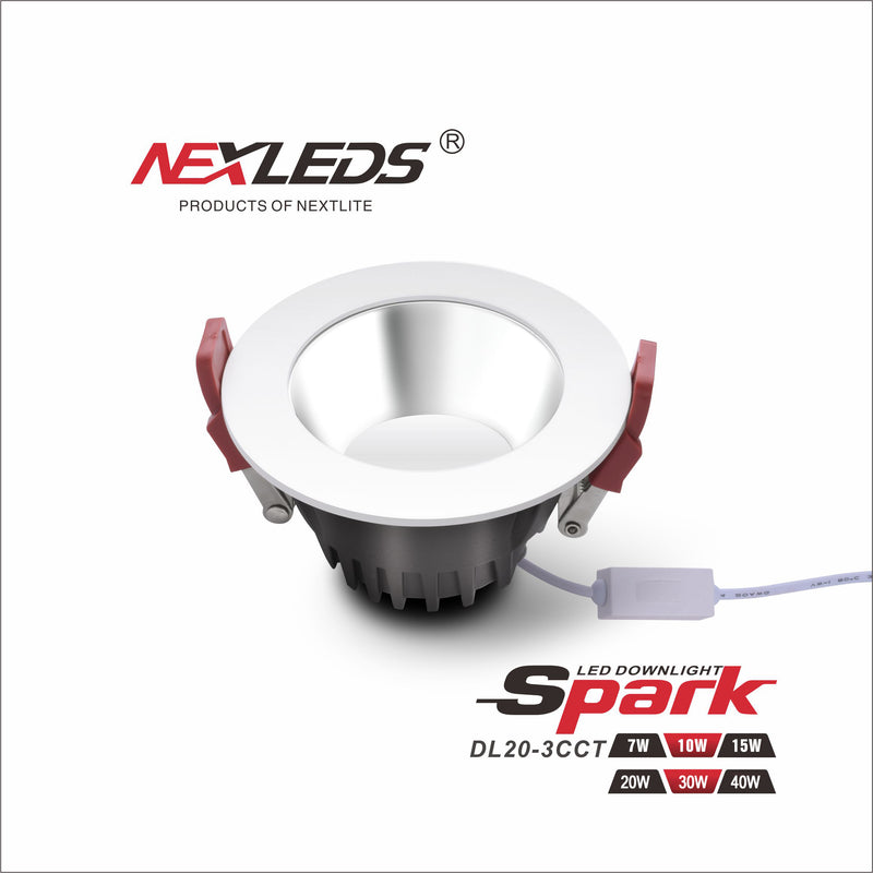 Spark LED Downlight DL20 40W 3CCT