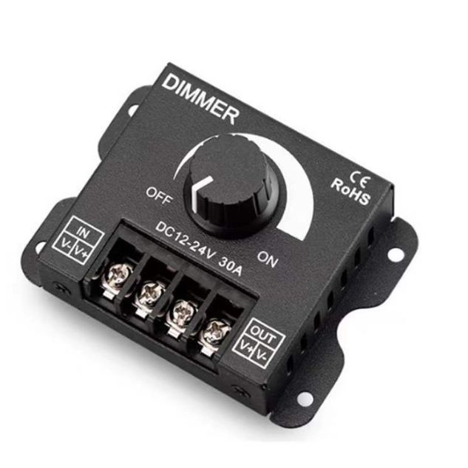 Dimmer till LED-slinga 12-24V 30A
