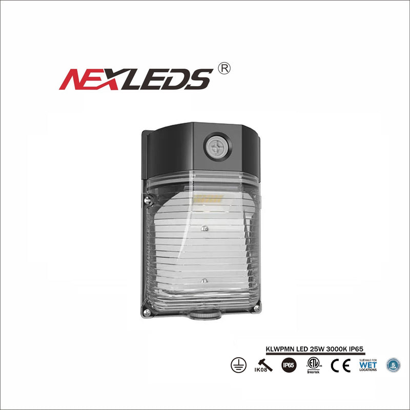KLWPMN LED Vägglampa 25W 3000K IP65
