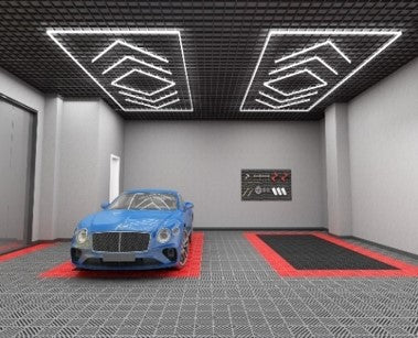 LED Car Workshop Light HH-GW-2001 639W 6500K