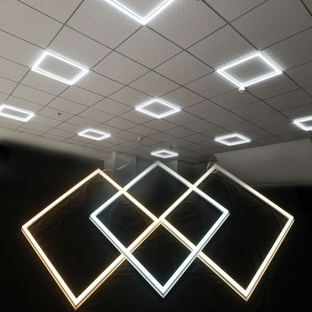 LED ljusram 60x60 för kontor och butik
