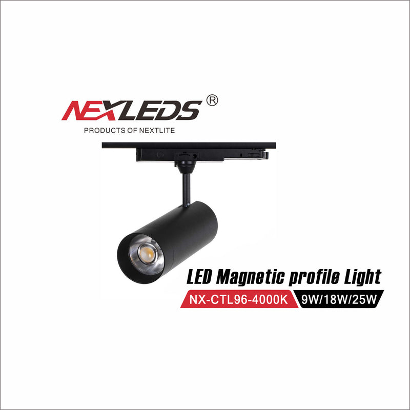 Spotlight 9W för Magnetiskt Skensystem