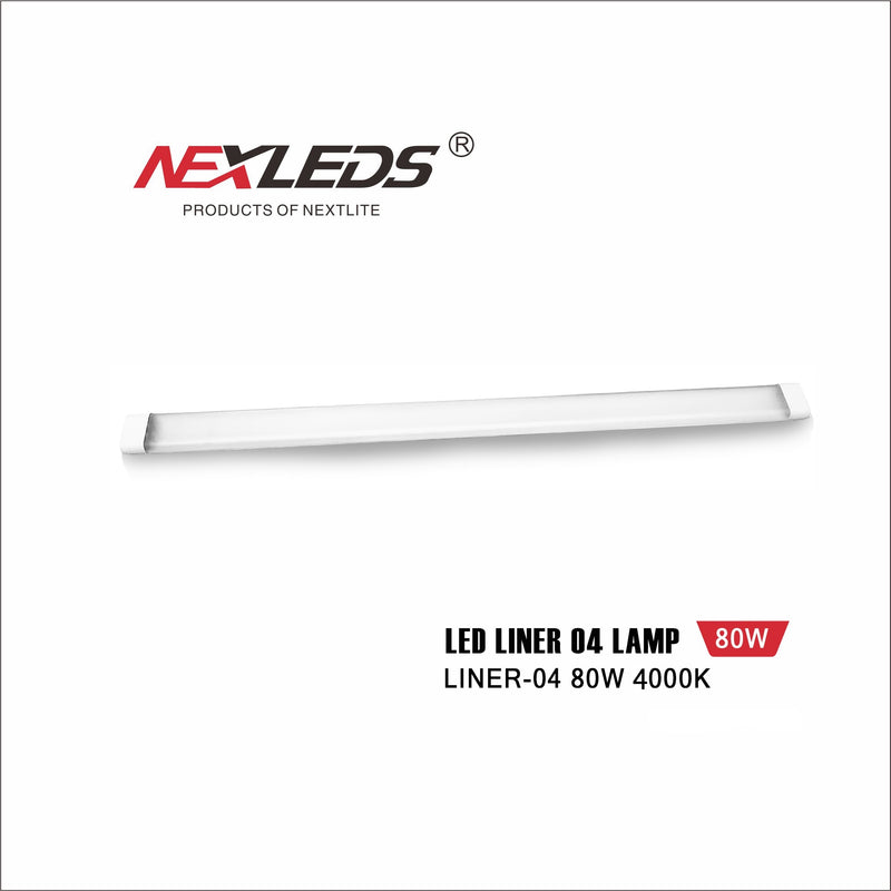 Led Armatur Liner-04 80W 4000K 1200mm 8000 LM