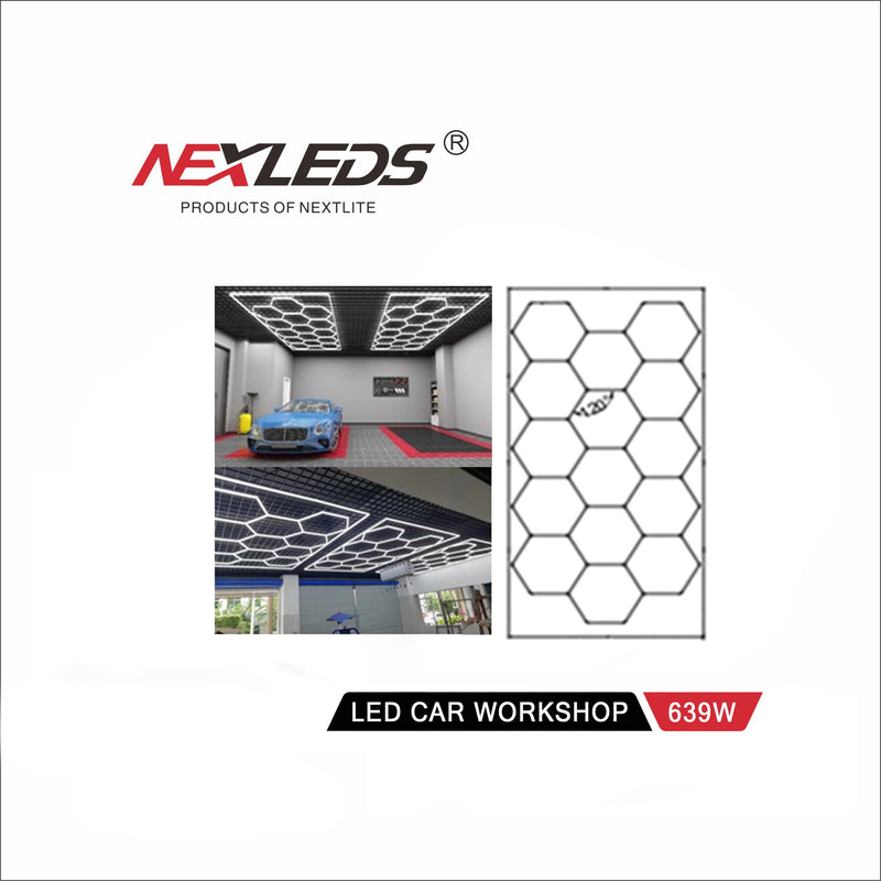 LED Car Workshop Light HH-GW-2001 639W 6500K