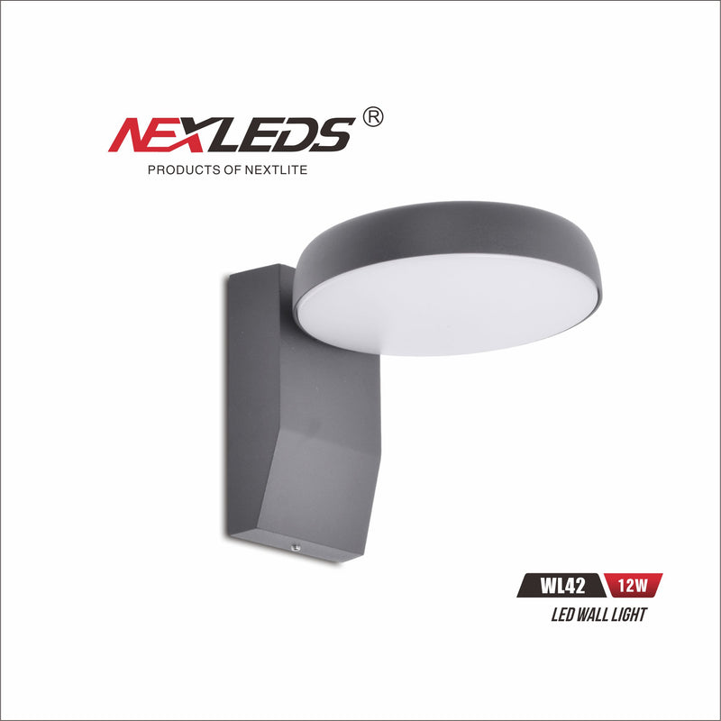 Fasad-/väggbelysning WL42 12W