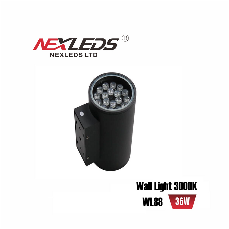 Väglampa WL88 2x18W 36W 3000K