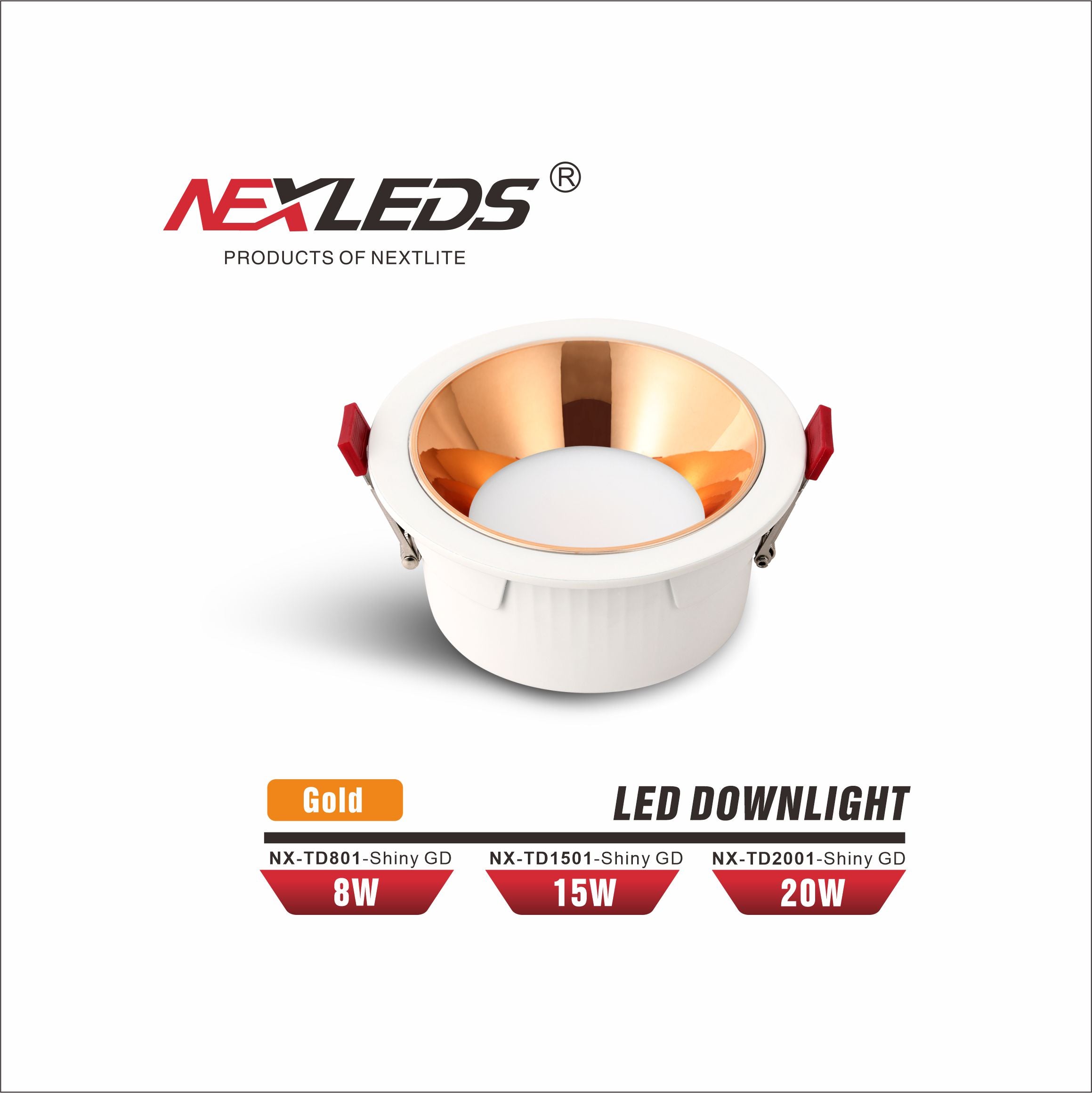 LED DOWNLIGHT NX-TD801, NX-TD1501, NX-TD2001