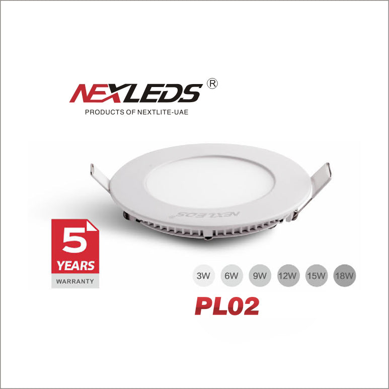PL02 3W/6W/9W/12W/15W/18W LED Pane Light