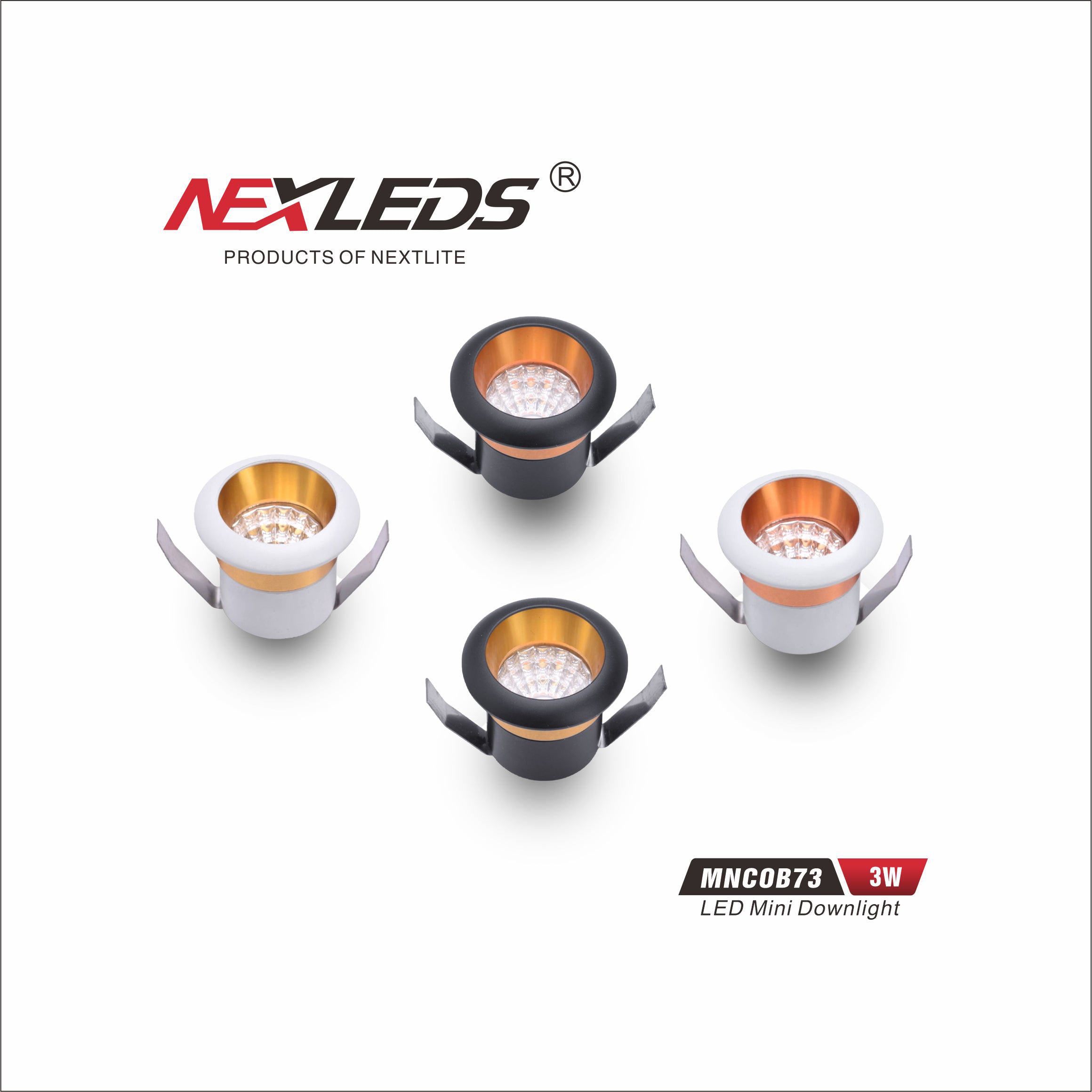 MNCOB73 3W LED MINI DOWNLIGHT