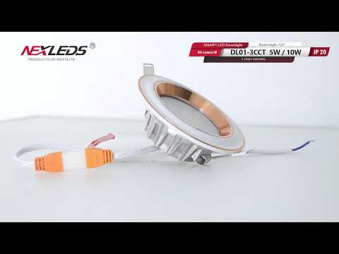 DL01-3CCT 5W/10W SMD Downlight