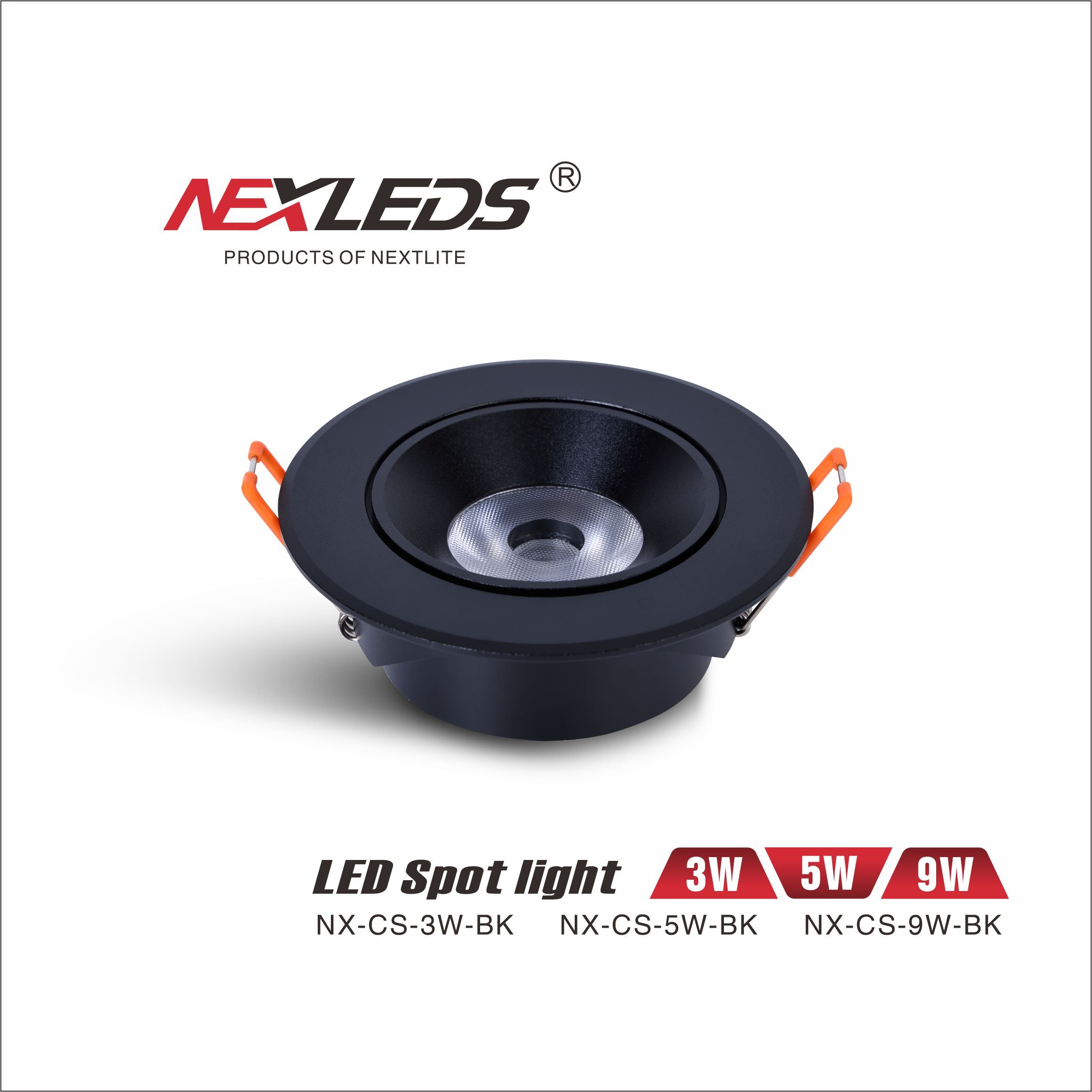 NX-CS-3W, 5W & 9W LED SPOT LIGHT