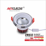 ZM032-3CCT 7W CHANGEABLE LED Downlight