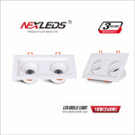 NX-2908-DOB-2x8 LED Grille Light