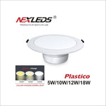 PLASTICO 5W/10W/12W/18W