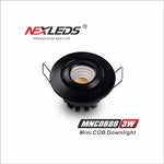 MNCOB86M & MNCON86 3W Mini COB Downlight