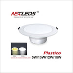 PLASTICO 5W/10W/12W/18W