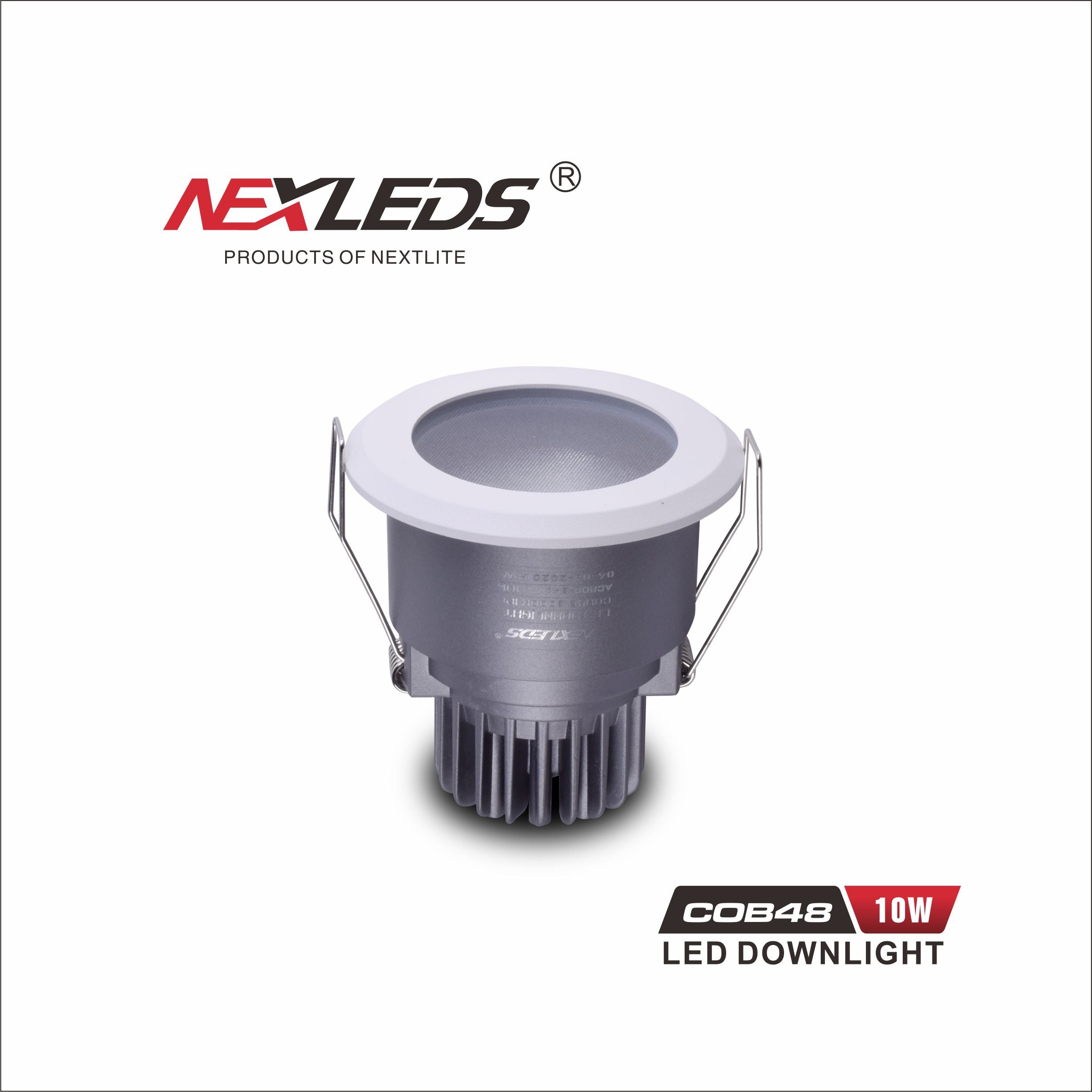 COB48 10W LED Downlight