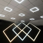 LED ljusram 60x60 för kontor och butik