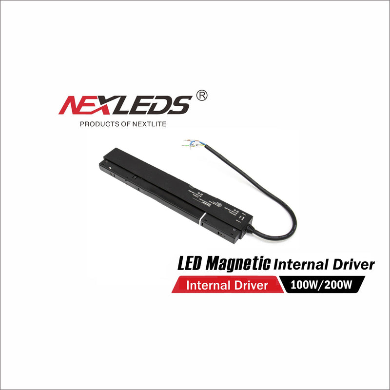 200W Inbyggt Drivdon för Magnetiskt Skensystem