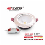 COB39-3CCT 5W/7W /12W LED COB Downlight