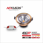 ECO-3CCT 5W/15W/20W LED Downlight