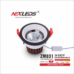 ZM031-3CCT 7W CHANGEABLE LED Downlight