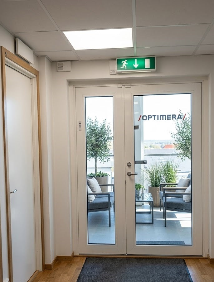 LED-panelinstallation för Optimera i Toftanäs i Malmö