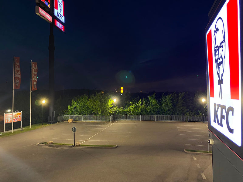 KFC Lockarp – Parkeringslampor