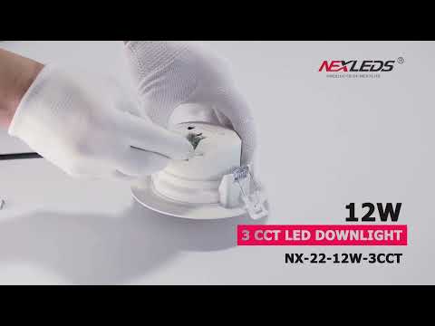 NX-22-12W-3CCT LED Downlight